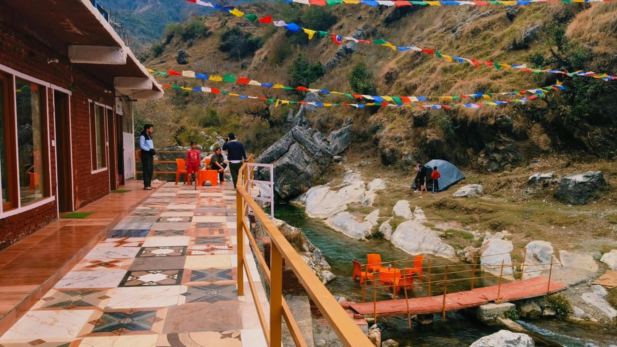 Rivulet Resort & Camping Mussoorie Buitenkant foto